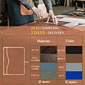 embossed leather padfolio